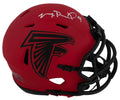 Michael Penix Jr. Signed Atlanta Falcons RAVE Riddell Speed Mini Helmet - PENMIN301 - Michael Penix Jr. Signed Atlanta Falcons RAVE Riddell Speed Mini Helmet product image