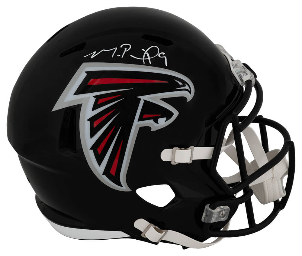 Michael Penix Jr. Signed Atlanta Falcons Riddell Full Size Speed Replica Helmet - PENREP300 - Michael Penix Jr. Signed Atlanta Falcons Riddell Full Size Speed Replica Helmet product image