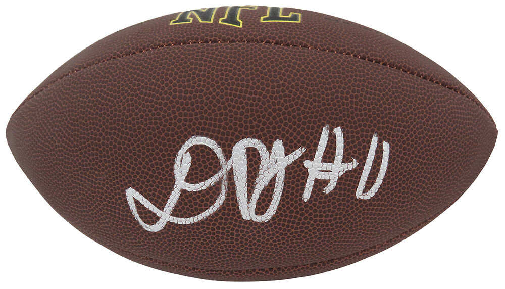 Donovan Peoples-Jones Signed Wilson Super Grip Full Size NFL Football - PEOFTB301 - Donovan Peoples-Jones Signed Wilson Super Grip Full Size NFL Football product image