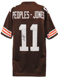 Donovan Peoples-Jones Signed Brown Custom Football Jersey - PEOJRY300 - Donovan Peoples-Jones Signed Brown Custom Football Jersey product image