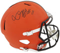 Donovan Peoples-Jones Signed Cleveland Browns Riddell Full Size Speed Replica Helmet - PEOREP300 - Donovan Peoples-Jones Signed Cleveland Browns Riddell Full Size Speed Replica Helmet product image