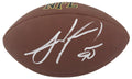 Julius Peppers Signed Wilson Super Grip Full Size NFL Football - PEPFTB302 - Julius Peppers Signed Wilson Super Grip Full Size NFL Football product image