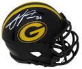 Julius Peppers Signed Green Bay Packers Eclipse Black Matte Riddell Speed Mini Helmet - PEPMIN303 - Julius Peppers Signed Green Bay Packers Eclipse Black Matte Riddell Speed Mini Helmet product image