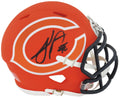Julius Peppers Signed Chicago Bears AMP Series Riddell Speed Mini Helmet - PEPMIN308 - Julius Peppers Signed Chicago Bears AMP Series Riddell Speed Mini Helmet product image