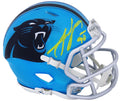 Julius Peppers Signed Carolina Panthers FLASH Riddell Speed Mini Helmet (Yellow Ink) - PEPMIN310 - Julius Peppers Signed Carolina Panthers FLASH Riddell Speed Mini Helmet (Yellow Ink) product image
