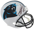 Julius Peppers Signed Carolina Panthers Riddell (VSR4) Full Size Replica Helmet - PEPREP306 - Julius Peppers Signed Carolina Panthers Riddell (VSR4) Full Size Replica Helmet product image