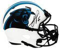 Julius Peppers Signed Carolina Panthers Lunar Eclipse Riddell Full Size Speed Replica Helmet - PEPREP307 - Julius Peppers Signed Carolina Panthers Lunar Eclipse Riddell Full Size Speed Replica Helmet product image