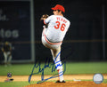 Gaylord Perry Signed Cleveland Indians Pitching 8x10 Photo - PER08P141TW - Gaylord Perry Signed Cleveland Indians Pitching 8x10 Photo product image