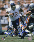 William Perry Signed Chicago Bears White Jersey Action vs. Raiders 8x10 Photo - PER08P309 - William Perry Signed Chicago Bears White Jersey Action vs. Raiders 8x10 Photo product image