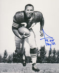 Joe Perry Signed San Francisco 49ers B&W Pose 8x10 Photo w/HOF'69 - PER08P330 - Joe Perry Signed San Francisco 49ers B&W Pose 8x10 Photo w/HOF'69 product image