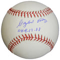 Gaylord Perry Signed Rawlings Official MLB Baseball w/NH 9-17-68 - PERBSB103 - Gaylord Perry Signed Rawlings Official MLB Baseball w/NH 9-17-68 product image