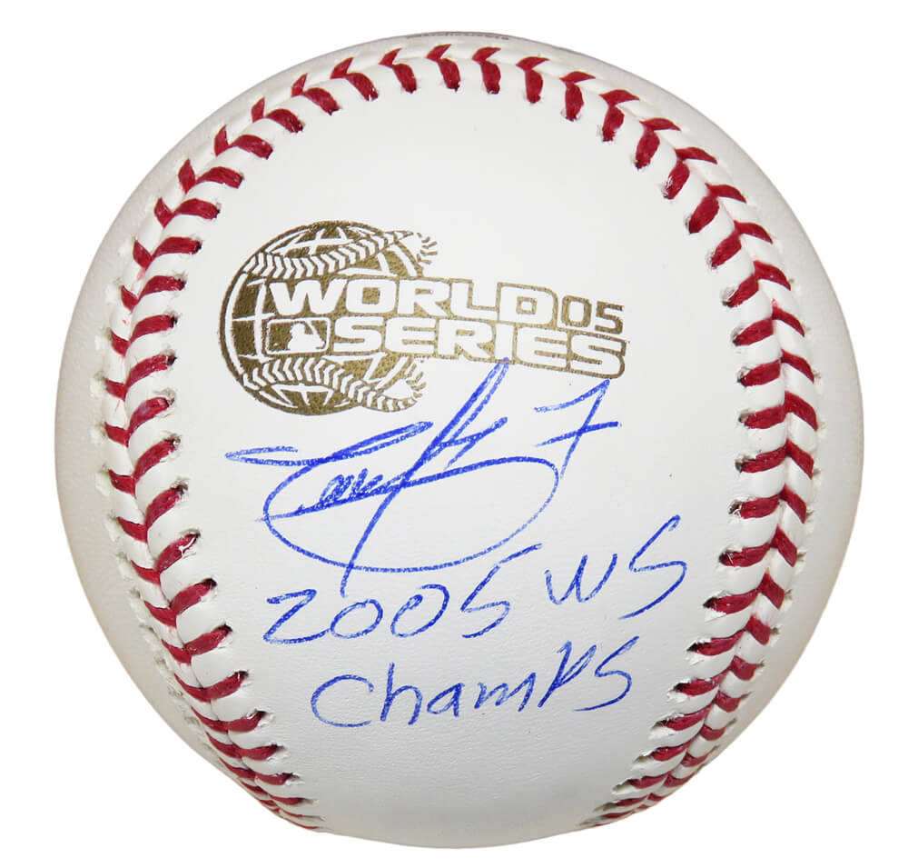 Timo Perez Signed Rawlings Official 2005 World Series (Chicago White Sox) Baseball w/05 WS Champs - PERBSB120 - Timo Perez Signed Rawlings Official 2005 World Series (Chicago White Sox) Baseball w/05 WS Champs product image