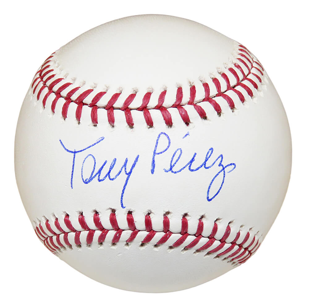 Tony Perez Signed Rawlings Official MLB Baseball - PERBSB130 - Tony Perez Signed Rawlings Official MLB Baseball product image