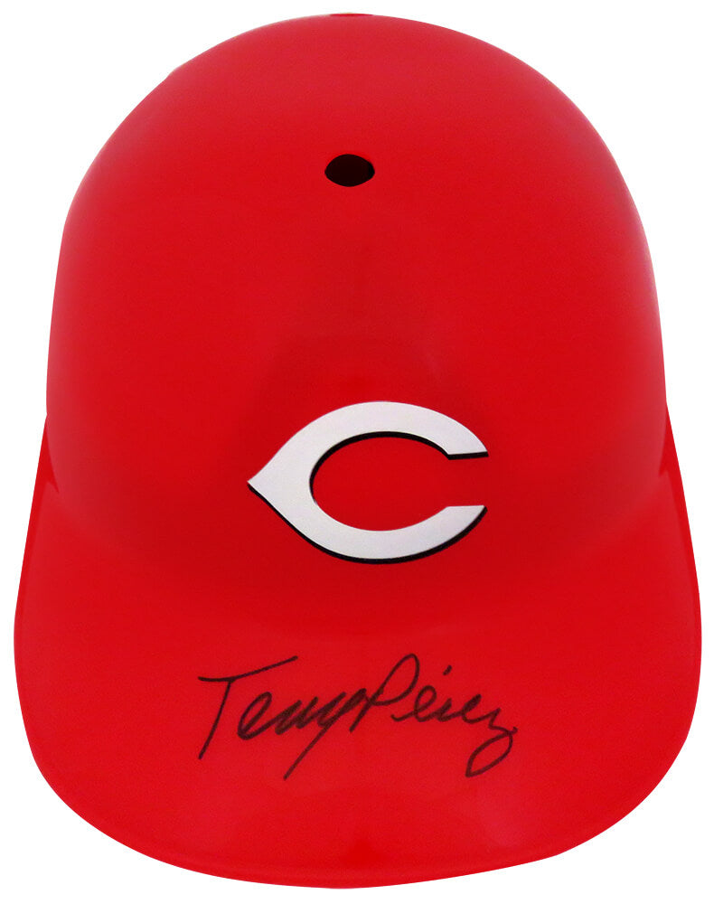 Tony Perez Signed Cincinnati Reds Souvenir Replica Batting Helmet - PERBTH100 - Tony Perez Signed Cincinnati Reds Souvenir Replica Batting Helmet product image