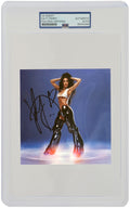 Katy Perry Signed 143 CD 5x5 Insert Card - (PSA/DNA Encapsulated) - PERCUT500 - Katy Perry Signed 143 CD 5x5 Insert Card - (PSA/DNA Encapsulated) product image