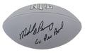 Michael Dean Perry Signed Wilson MVP Silver Full Size Football w/6x Pro Bowl - PERFTB322 - Michael Dean Perry Signed Wilson MVP Silver Full Size Football w/6x Pro Bowl product image