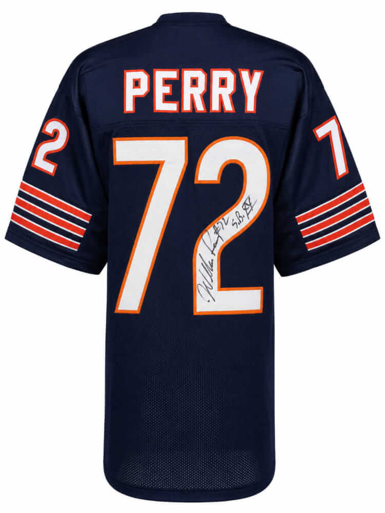 William Perry Signed Navy Custom Football Jersey w/SB XX - PERJRY304 - William Perry Signed Navy Custom Football Jersey w/SB XX product image