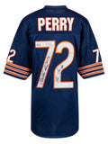 William Perry Signed Navy Throwback Custom Football Jersey w/The Fridge - PERJRY305 - William Perry Signed Navy Throwback Custom Football Jersey w/The Fridge product image