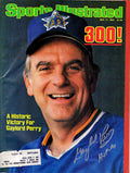 Gaylord Perry Signed Seattle Mariners "300" 05-17-82 Original Sports Illustrated Magazine w/HOF'91 - PERMAG100 - Gaylord Perry Signed Seattle Mariners "300" 05-17-82 Original Sports Illustrated Magazine w/HOF'91 product image