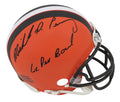 Michael Dean Perry Signed Cleveland Browns Riddell Mini Helmet w/6x Pro Bowl - PERMIN320 - Michael Dean Perry Signed Cleveland Browns Riddell Mini Helmet w/6x Pro Bowl product image