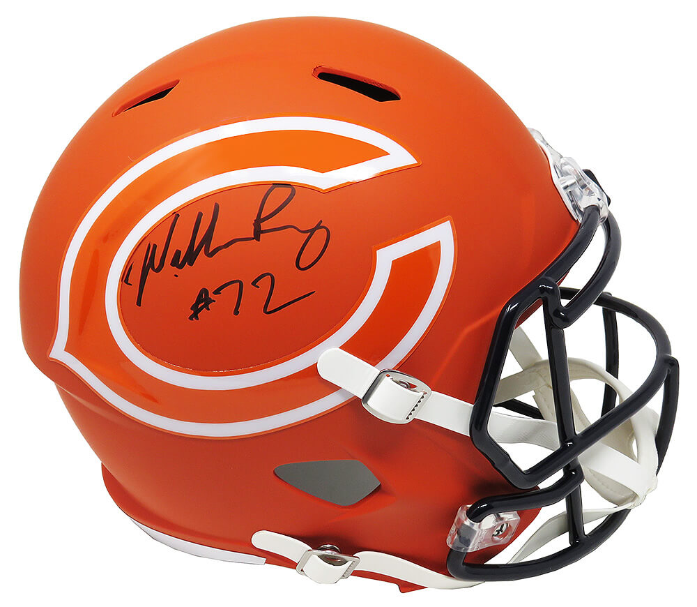 William Perry Signed Chicago Bears AMP Alternate Series Riddell Full Size Speed Replica Helmet - PERREP303 - William Perry Signed Chicago Bears AMP Alternate Series Riddell Full Size Speed Replica Helmet product image