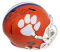 William Perry Signed Clemson Tigers Riddell Full Size Speed Replica Helmet w/81 National Champs - PERREP304 - William Perry Signed Clemson Tigers Riddell Full Size Speed Replica Helmet w/81 National Champs product image
