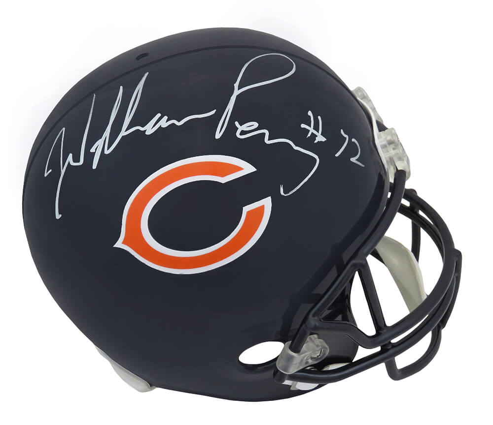 William Perry Signed Chicago Bears Riddell Full Size Replica Helmet - PERREP308 - William Perry Signed Chicago Bears Riddell Full Size Replica Helmet product image