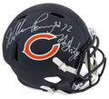 William Perry Signed Chicago Bears Riddell Full Size Speed Replica Helmet w/The Fridge - PERREP309 - William Perry Signed Chicago Bears Riddell Full Size Speed Replica Helmet w/The Fridge product image