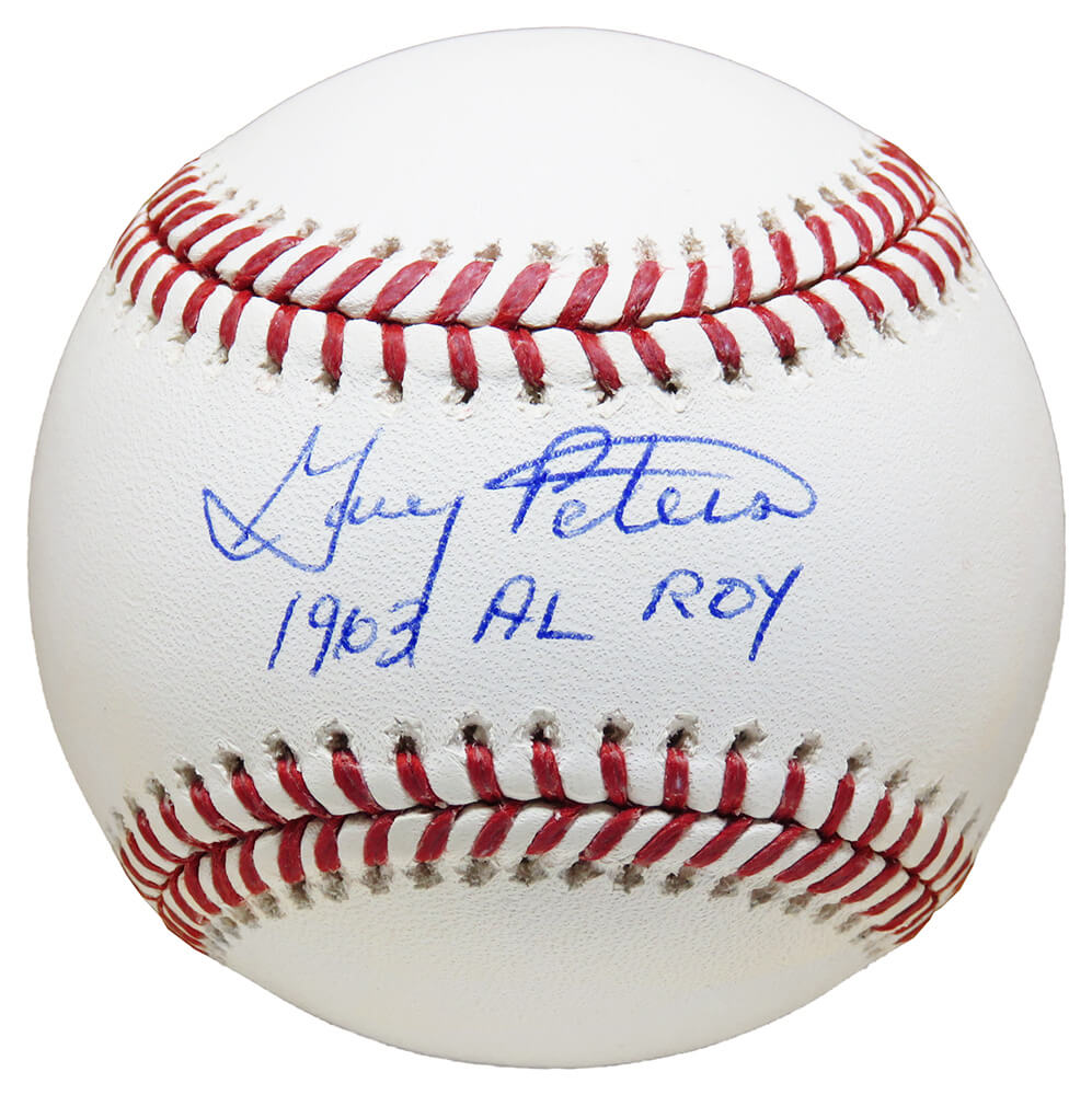 Gary Peters Signed Rawlings Official MLB Baseball w/1963 AL ROY - PETBSB100 - Gary Peters Signed Rawlings Official MLB Baseball w/1963 AL ROY product image