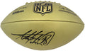 Adrian Peterson Signed Wilson Duke Gold Metallic NFL Full Size Replica Football - PETFTB302 - Adrian Peterson Signed Wilson Duke Gold Metallic NFL Full Size Replica Football product image