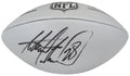 Adrian Peterson Signed Wilson Duke Silver Metallic NFL Full Size Replica Football - PETFTB303 - Adrian Peterson Signed Wilson Duke Silver Metallic NFL Full Size Replica Football product image