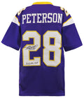 Adrian Peterson Signed Purple Custom Football Jersey w/2012 NFL MVP - PETJRY302 - Adrian Peterson Signed Purple Custom Football Jersey w/2012 NFL MVP product image