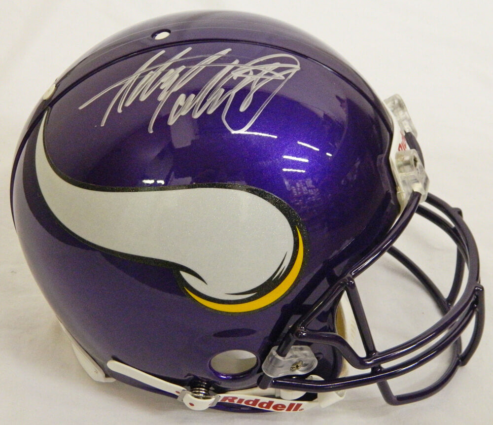 Adrian Peterson Signed Vikings Riddell Authentic Proline Helmet - PETPRO300 - Adrian Peterson Signed Vikings Riddell Authentic Proline Helmet product image