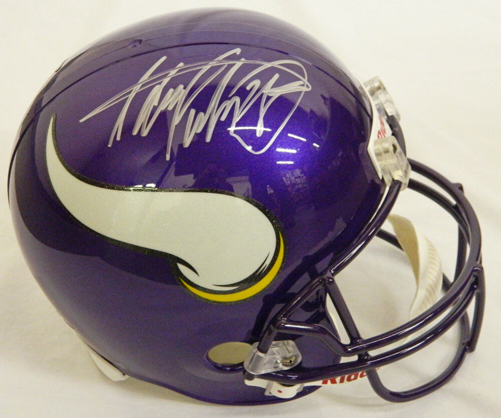 Adrian Peterson Signed Vikings Riddell F/S Replica Helmet - PETREP300 - Adrian Peterson Signed Vikings Riddell F/S Replica Helmet product image
