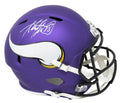 Adrian Peterson Signed Minnesota Vikings Riddell Full Size Speed Replica Helmet (In White Paint) - PETREP304 - Adrian Peterson Signed Minnesota Vikings Riddell Full Size Speed Replica Helmet (In White Paint) product image