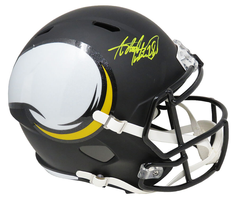 Adrian Peterson Signed Minnesota Vikings AMP Alternate Series Riddell Full Size Speed Replica Helmet - PETREP305 - Adrian Peterson Signed Minnesota Vikings AMP Alternate Series Riddell Full Size Speed Replica Helmet product image