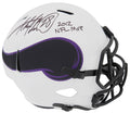 Adrian Peterson Signed Minnesota Vikings Lunar Eclipse Riddell Full Size Speed Replica Helmet w/2012 NFL MVP - PETREP309 - Adrian Peterson Signed Minnesota Vikings Lunar Eclipse Riddell Full Size Speed Replica Helmet w/2012 NFL MVP product image
