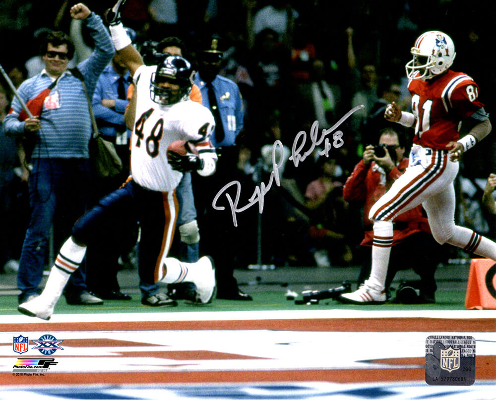 Reggie Phillips Signed Chicago Bears Super Bowl XX Int Return Touchdown 8x10 Photo - PHI08P301 - Reggie Phillips Signed Chicago Bears Super Bowl XX Int Return Touchdown 8x10 Photo product image