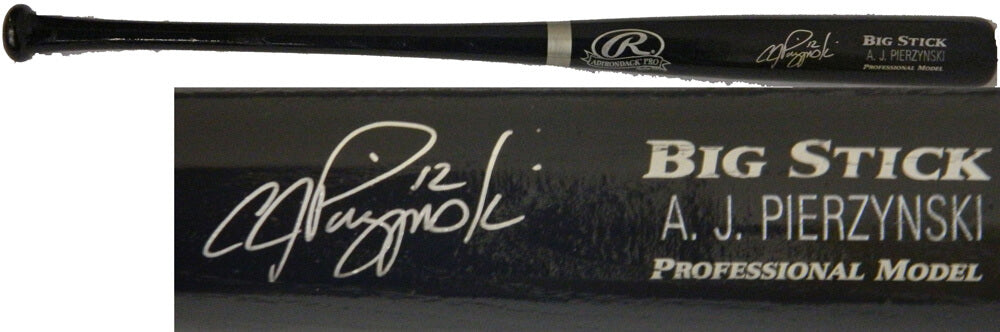 A.J. Pierzynski Signed Black Big Stick Bat - PIEBAT100 - A.J. Pierzynski Signed Black Big Stick Bat product image