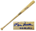 Lou Piniella Signed Louisville Slugger Blonde Baseball Bat w/69 AL ROY - PINBAT100 - Lou Piniella Signed Louisville Slugger Blonde Baseball Bat w/69 AL ROY product image