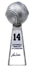 Lou Piniella Signed Baseball World Champion 14 Inch Replica Silver Trophy - PINTRO100 - Lou Piniella Signed Baseball World Champion 14 Inch Replica Silver Trophy product image