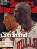 Scottie Pippen Signed Bulls "The Last Stand" Sports Illustrated 6/8/98 w/Michael Jordan - PIPMAG201 - Scottie Pippen Signed Bulls "The Last Stand" Sports Illustrated 6/8/98 w/Michael Jordan product image