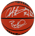 Bill Laimbeer, Dennis Rodman & Rick Mahorn Signed Wilson I/O NBA Basketball w/Bad Boys - PISBSK200 - Bill Laimbeer, Dennis Rodman & Rick Mahorn Signed Wilson I/O NBA Basketball w/Bad Boys product image