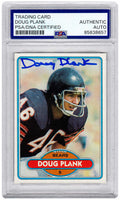Doug Plank Signed Chicago Bears 1980 Topps Football Card #101 - (PSA Encapsulated) - PLACAR300 - Doug Plank Signed Chicago Bears 1980 Topps Football Card #101 - (PSA Encapsulated) product image