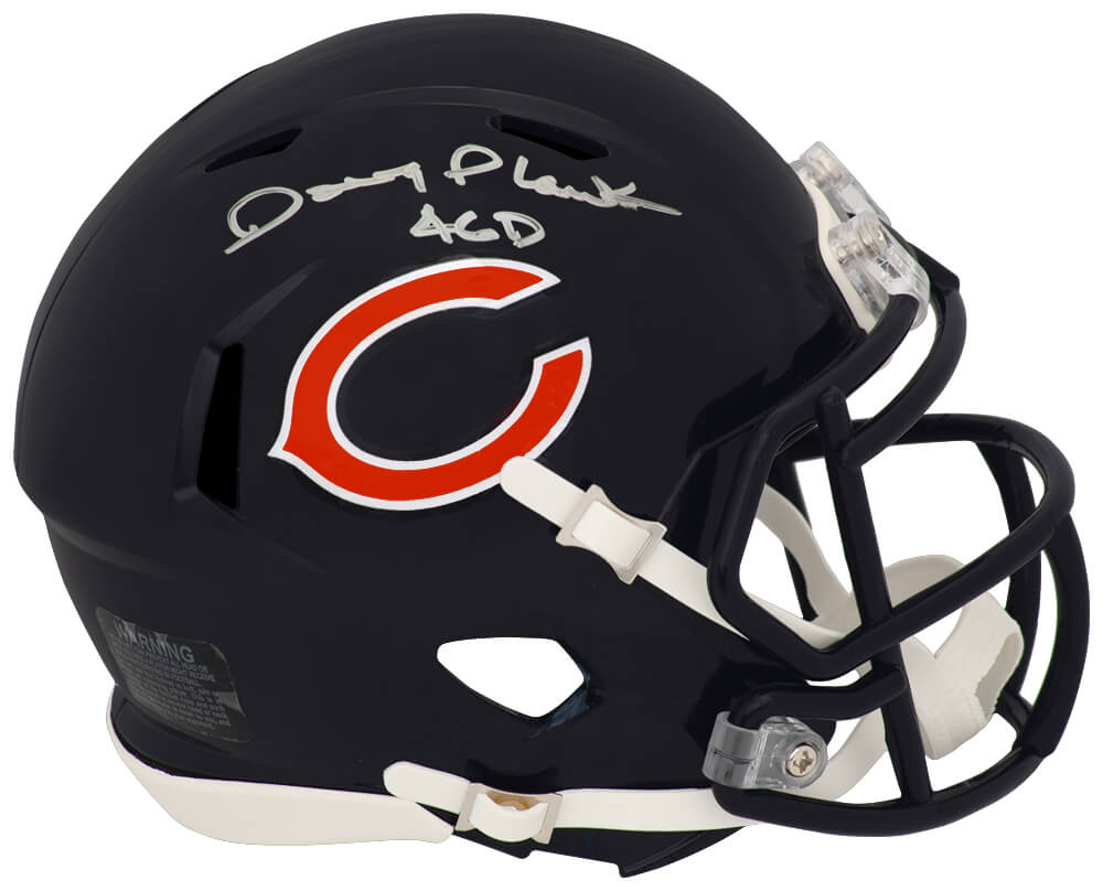Doug Plank Signed Chicago Bears Riddell Speed Mini Helmet w/46-D - PLAMIN300 - Doug Plank Signed Chicago Bears Riddell Speed Mini Helmet w/46-D product image