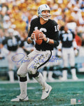 Jim Plunkett Signed Raiders Passing Action 16x20 Photo - PLU16P300 - Jim Plunkett Signed Raiders Passing Action 16x20 Photo product image