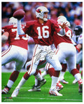 Jake Plummer Signed Arizona Cardinals Red Jersey Throwing Action 16x20 Photo w/Snake - PLU16P310 - Jake Plummer Signed Arizona Cardinals Red Jersey Throwing Action 16x20 Photo w/Snake product image