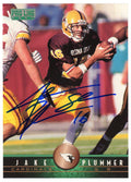 Jake Plummer Signed Arizona Cardinals 1997 Pro Line Rookie Football Trading Card #279 w/Snake - PLUCAR324 - Jake Plummer Signed Arizona Cardinals 1997 Pro Line Rookie Football Trading Card #279 w/Snake product image