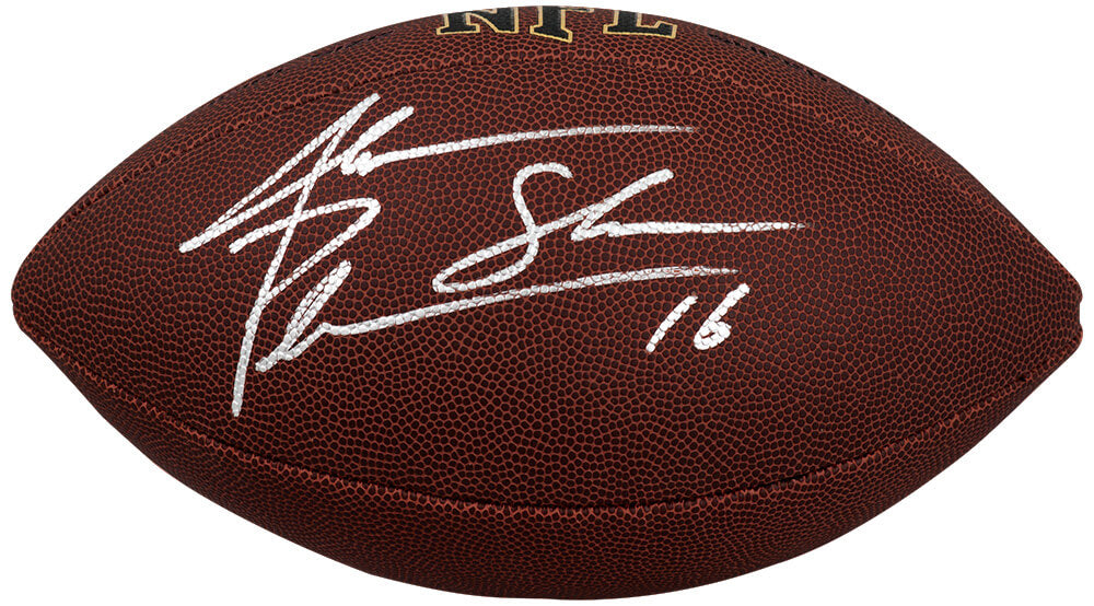 Jake Plummer Signed Wilson Super Grip Full Size NFL Football w/Snake - PLUFTB311 - Jake Plummer Signed Wilson Super Grip Full Size NFL Football w/Snake product image