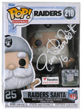Jim Plunkett Signed Las Vegas Raiders 'SANTA' Funko Pop Doll #210 - PLUFUN300 - Jim Plunkett Signed Las Vegas Raiders 'SANTA' Funko Pop Doll #210 product image